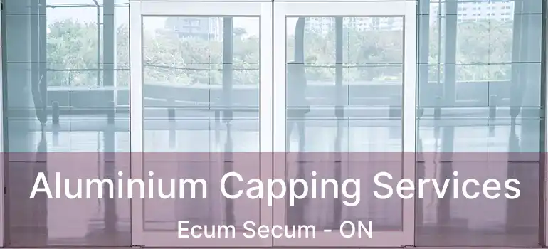  Aluminium Capping Services Ecum Secum - ON