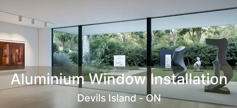  Aluminium Window Installation Devils Island - ON