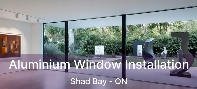  Aluminium Window Installation Shad Bay - ON