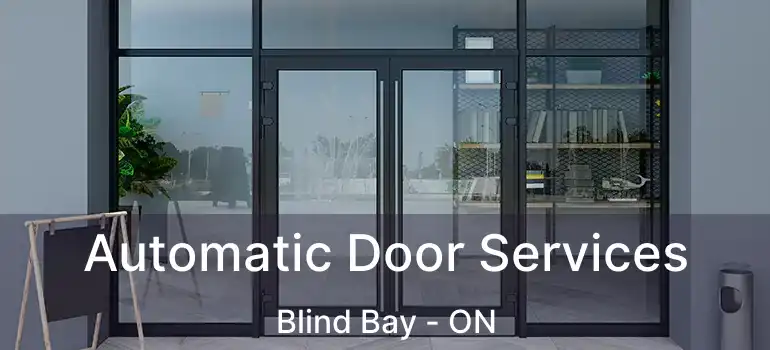  Automatic Door Services Blind Bay - ON