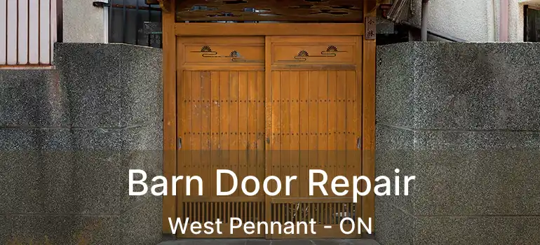  Barn Door Repair West Pennant - ON