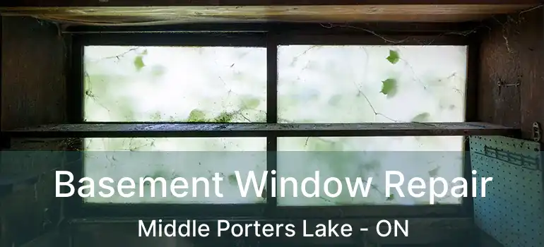  Basement Window Repair Middle Porters Lake - ON