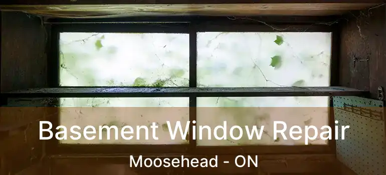  Basement Window Repair Moosehead - ON