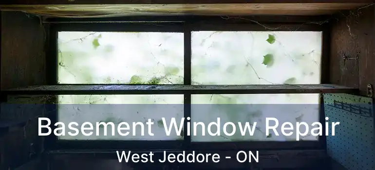  Basement Window Repair West Jeddore - ON