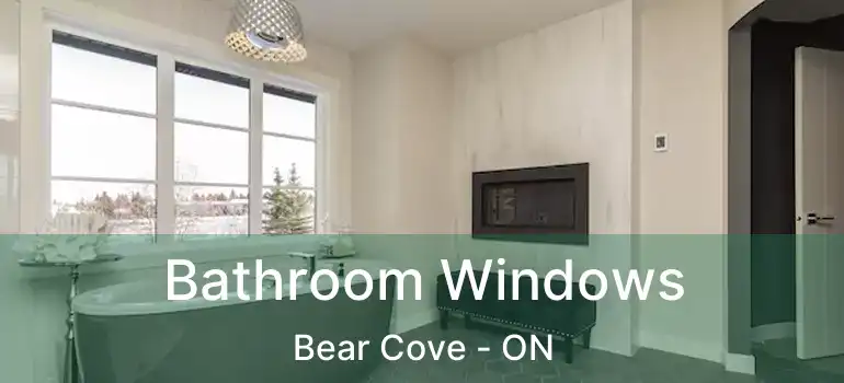  Bathroom Windows Bear Cove - ON