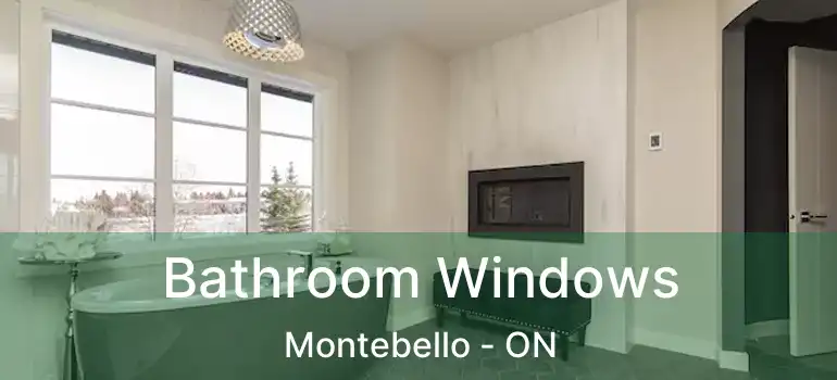  Bathroom Windows Montebello - ON