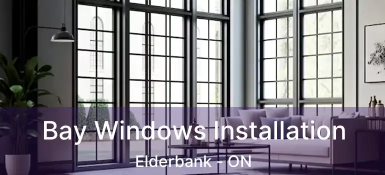  Bay Windows Installation Elderbank - ON