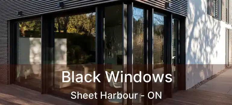  Black Windows Sheet Harbour - ON