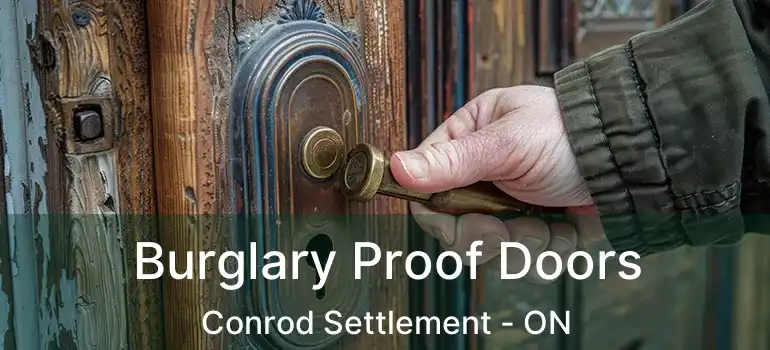  Burglary Proof Doors Conrod Settlement - ON