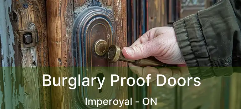  Burglary Proof Doors Imperoyal - ON