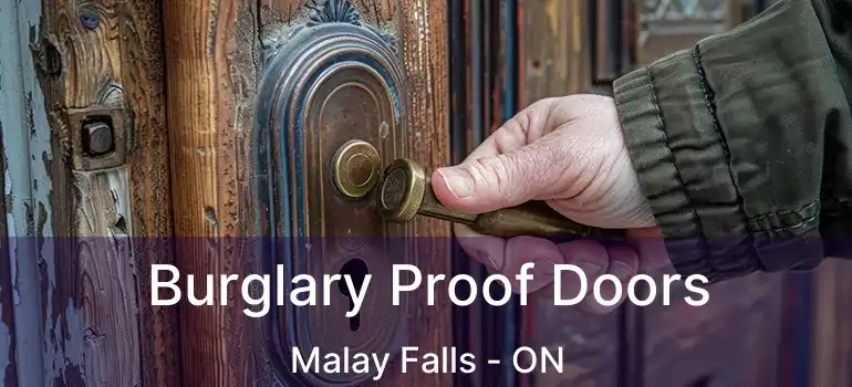  Burglary Proof Doors Malay Falls - ON
