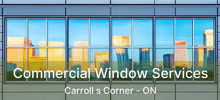  Commercial Window Services Carroll s Corner - ON