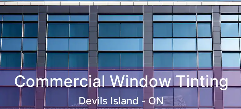  Commercial Window Tinting Devils Island - ON