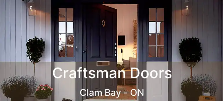  Craftsman Doors Clam Bay - ON