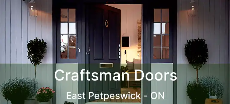  Craftsman Doors East Petpeswick - ON
