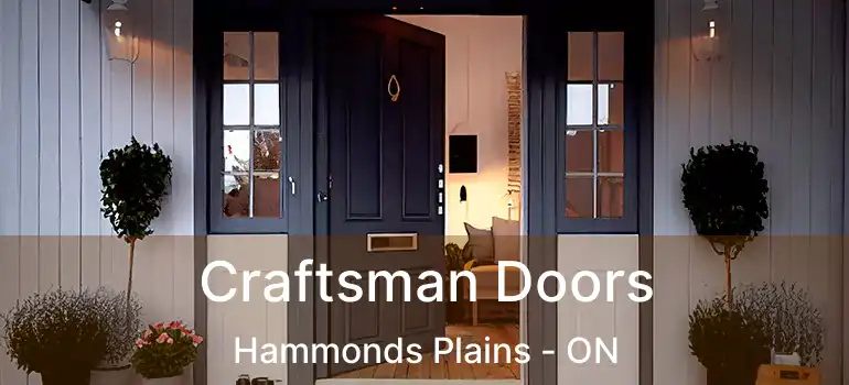  Craftsman Doors Hammonds Plains - ON