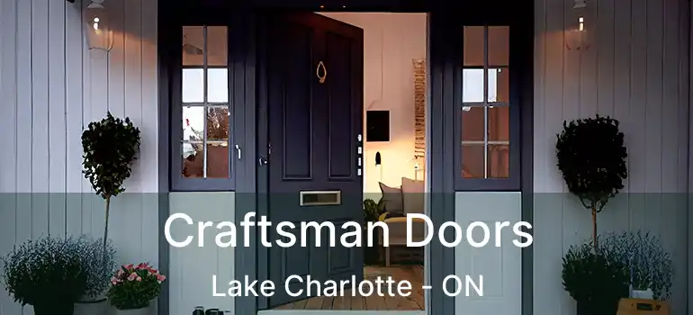  Craftsman Doors Lake Charlotte - ON