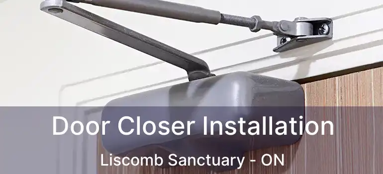  Door Closer Installation Liscomb Sanctuary - ON