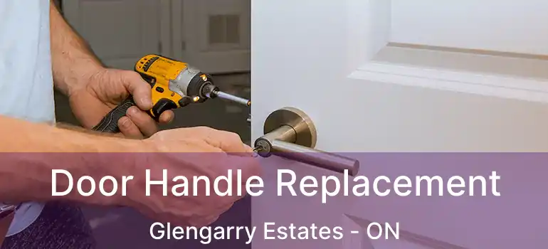  Door Handle Replacement Glengarry Estates - ON
