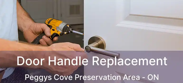  Door Handle Replacement Peggys Cove Preservation Area - ON