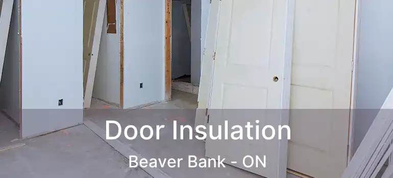  Door Insulation Beaver Bank - ON