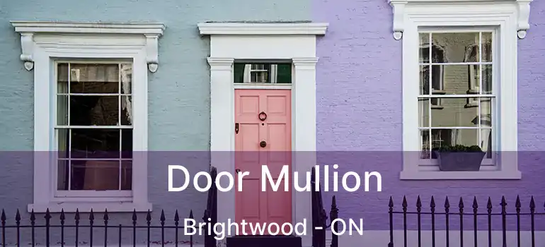  Door Mullion Brightwood - ON