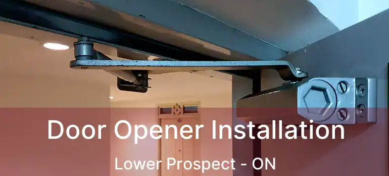 Door Opener Installation Lower Prospect - ON