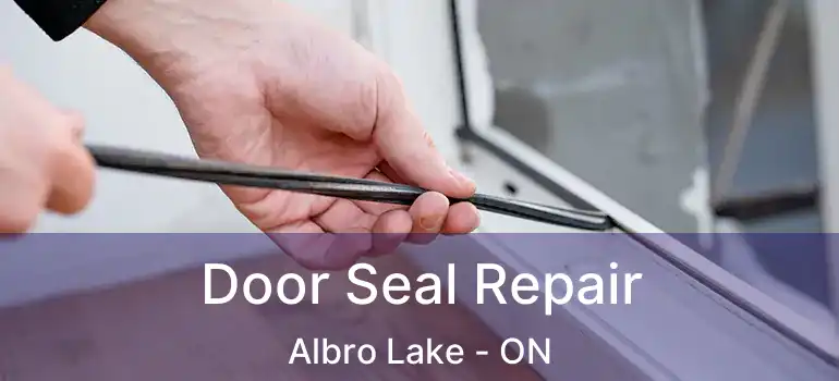  Door Seal Repair Albro Lake - ON
