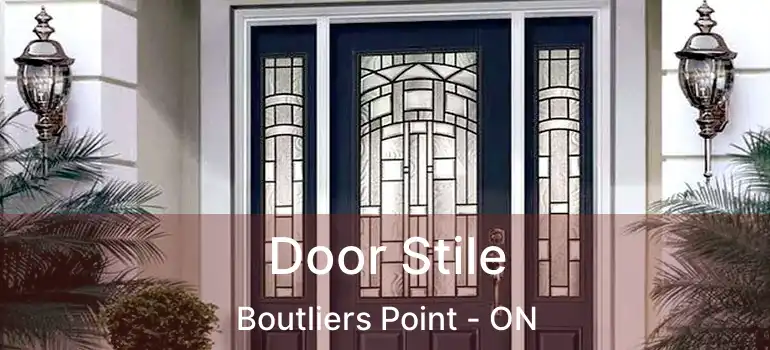  Door Stile Boutliers Point - ON