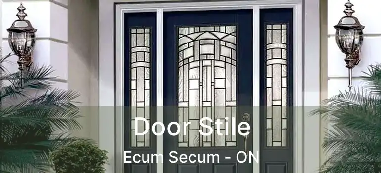  Door Stile Ecum Secum - ON