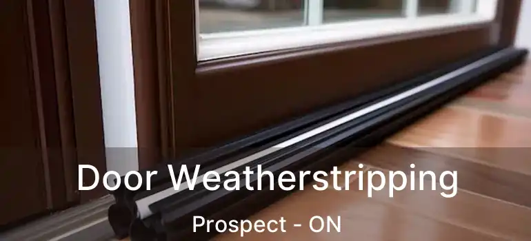 Door Weatherstripping Prospect - ON