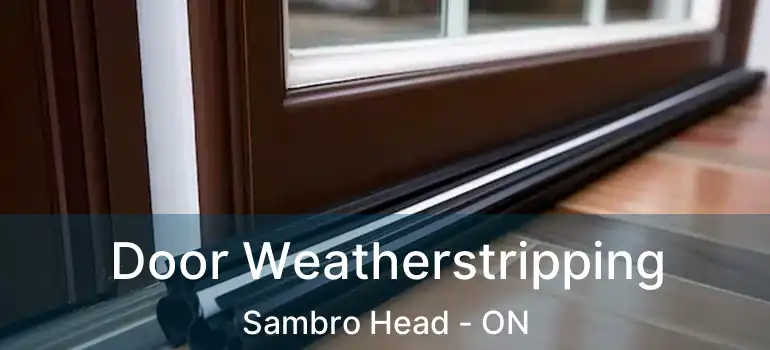  Door Weatherstripping Sambro Head - ON