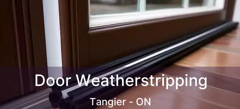  Door Weatherstripping Tangier - ON