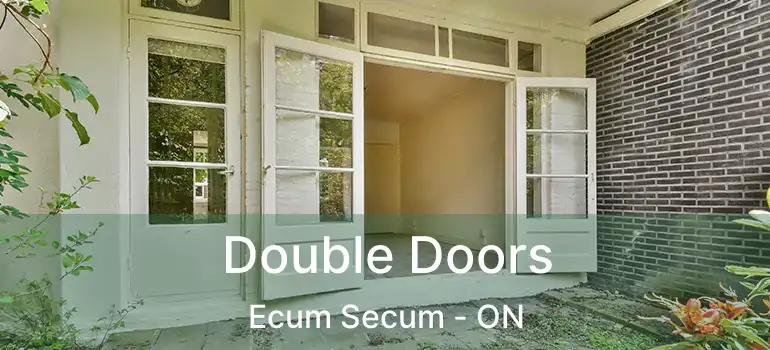  Double Doors Ecum Secum - ON