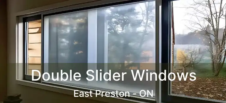  Double Slider Windows East Preston - ON