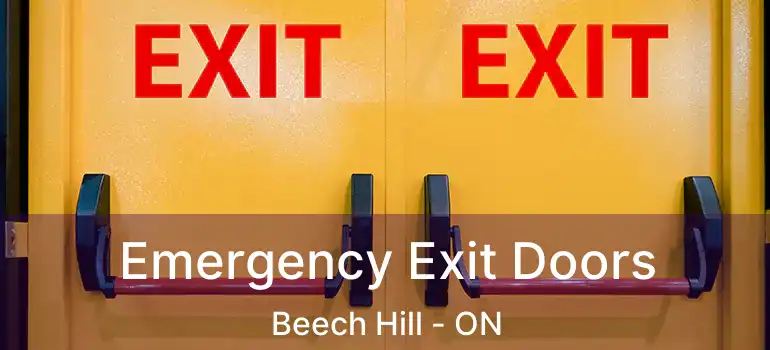  Emergency Exit Doors Beech Hill - ON