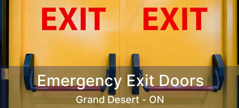  Emergency Exit Doors Grand Desert - ON