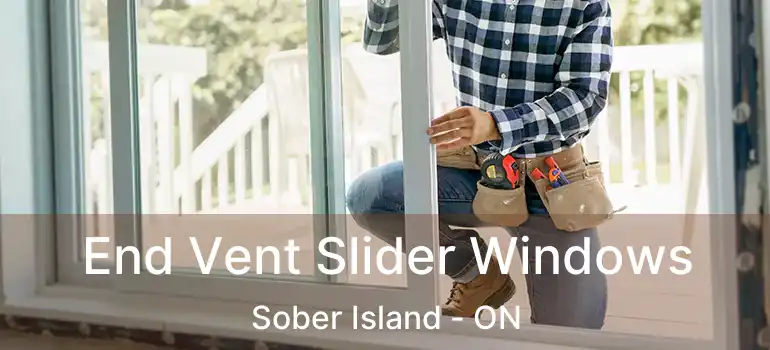  End Vent Slider Windows Sober Island - ON