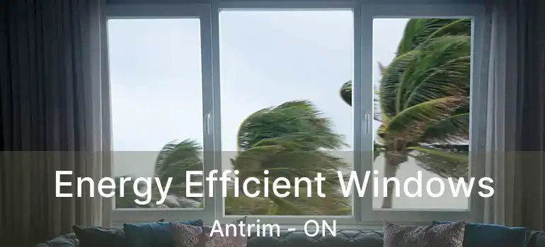  Energy Efficient Windows Antrim - ON