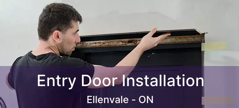  Entry Door Installation Ellenvale - ON