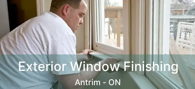  Exterior Window Finishing Antrim - ON
