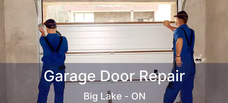  Garage Door Repair Big Lake - ON