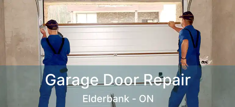  Garage Door Repair Elderbank - ON