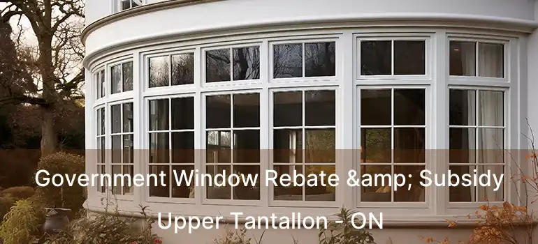 Government Window Rebate & Subsidy Upper Tantallon - ON