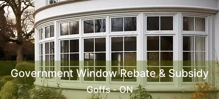  Government Window Rebate & Subsidy Goffs - ON