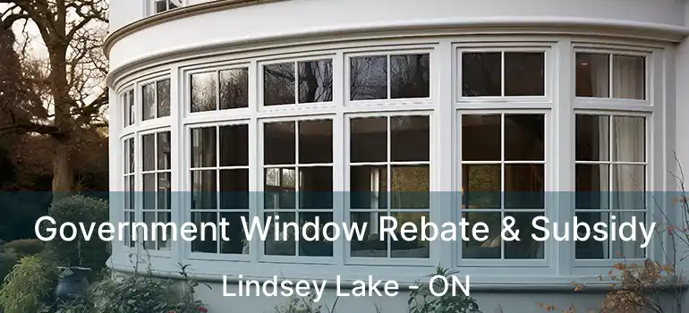  Government Window Rebate & Subsidy Lindsey Lake - ON