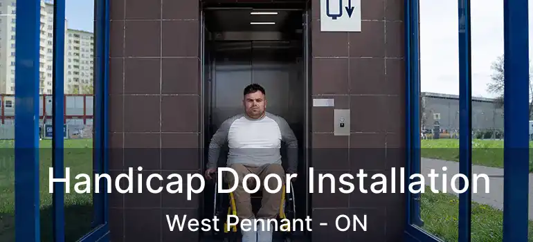  Handicap Door Installation West Pennant - ON