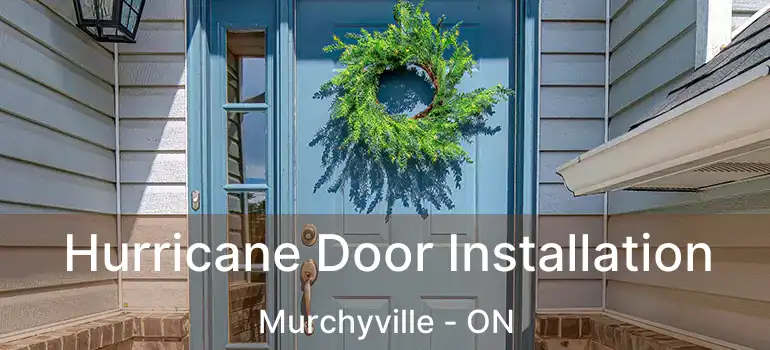  Hurricane Door Installation Murchyville - ON