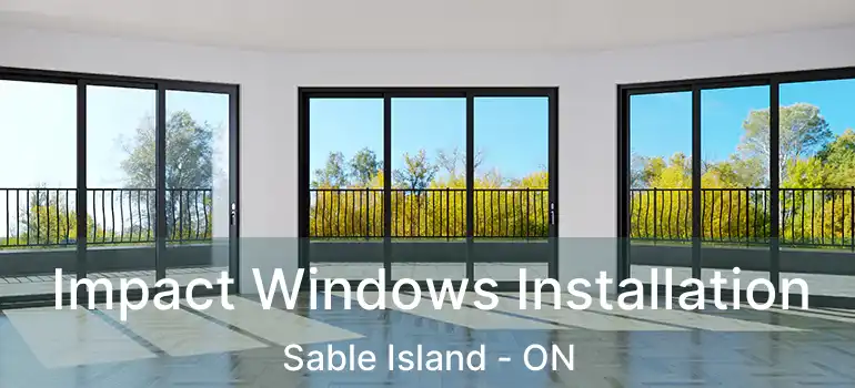  Impact Windows Installation Sable Island - ON