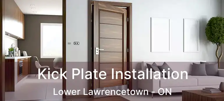  Kick Plate Installation Lower Lawrencetown - ON